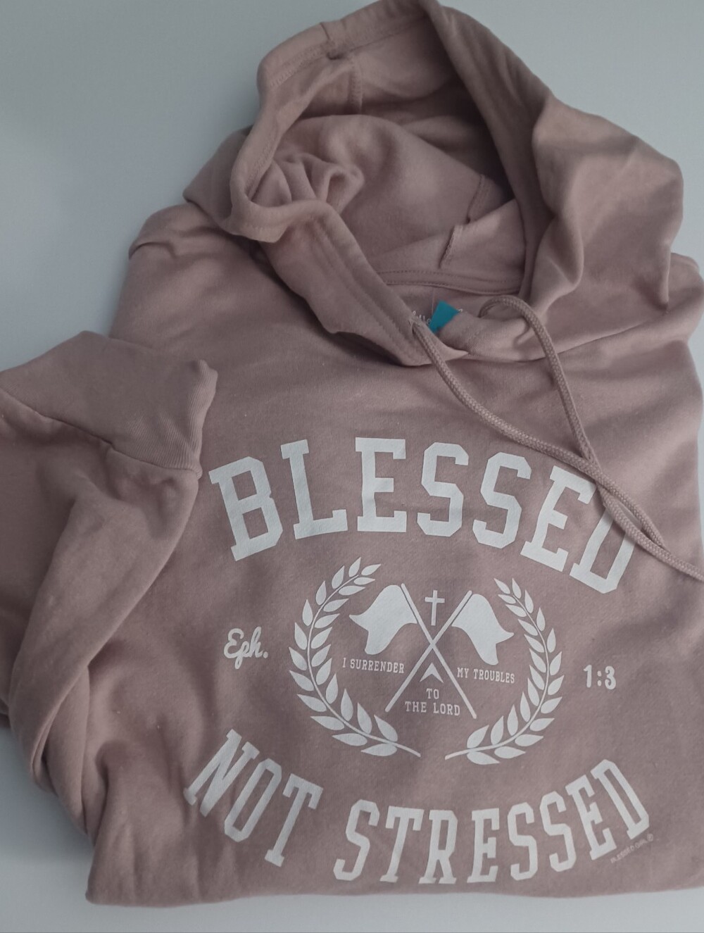 Blessed Girl Not Stressed Hoodie Sweatshirt  Sz 3X
